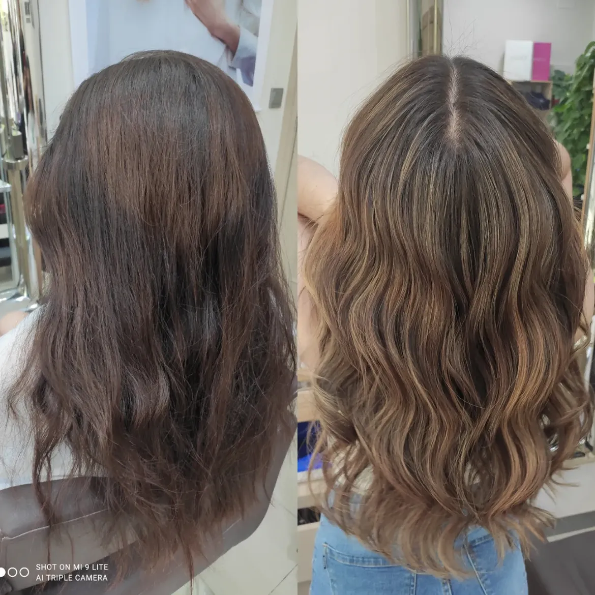 Balayage beige