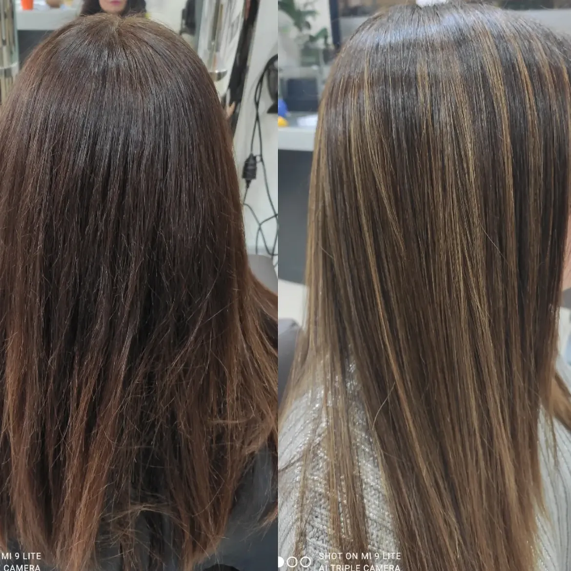 Balayage caramelo